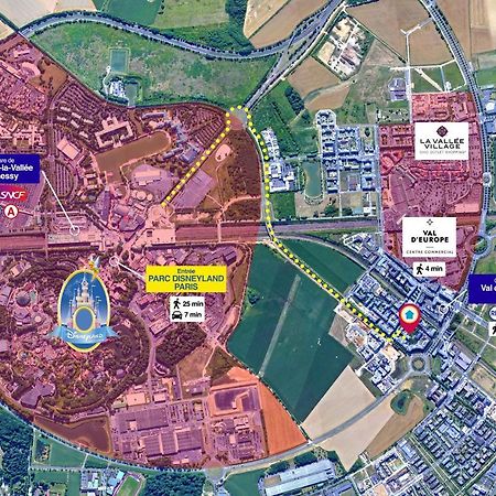 *Disneyland/Chessy* Appartement Idealement Situe Chessy  Exteriör bild